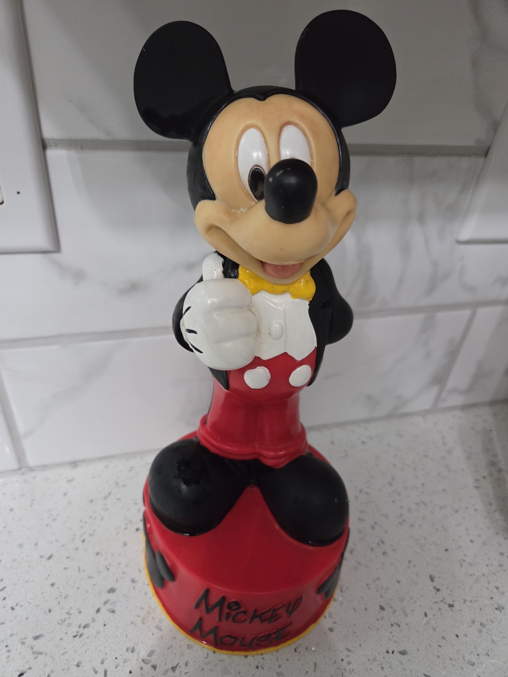 Disney Mickey Mouse Red & Black Decorative Piggy Bank by DISNEY